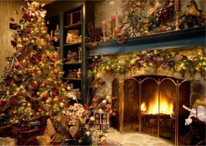 Todle je třeba (ne)typický  vánoční stromeček v Americe.